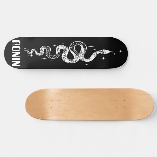 Plan serpent RONIN Whiteout Reverse Skateboard Dec (Horz)