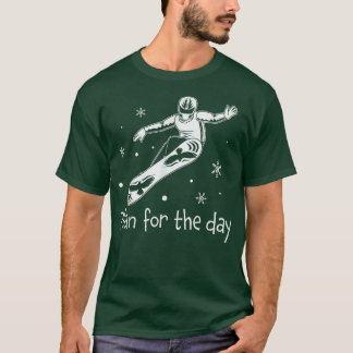Plan Snowboarder Snowboarder Sn T-shirt