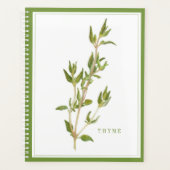 PLAN THYME 8,5x11 FRAIS / Vert (Devant)