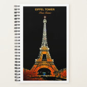 Plan uw avontuur: Eiffeltoren reisplanner Planner (Voorkant)