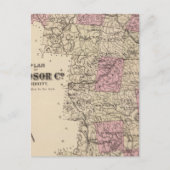 Plan van de vennootschap Windsor in Vermont Briefkaart (Voorkant)