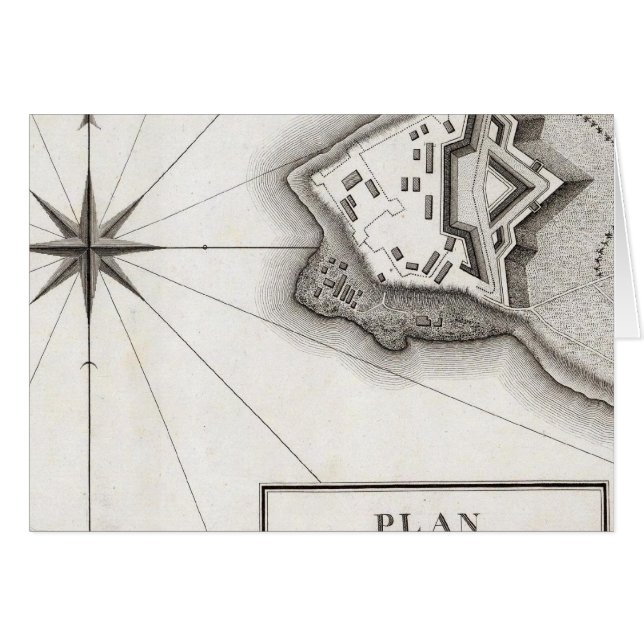 Plan van Fort Niagara (Voorkant Horizontaal)