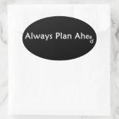 Plan vooruit Stickers (Tas)
