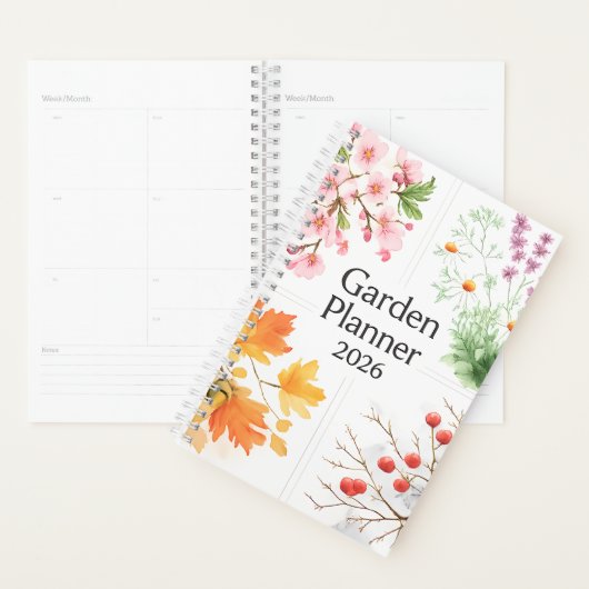 🍂 Plan Your Garden Through All Four Seasons! 🪴📖 Planner (Display)