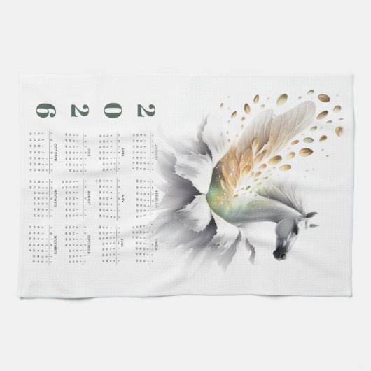 Plan your year in style with this 2026 calendar theedoek (Horizontaal)