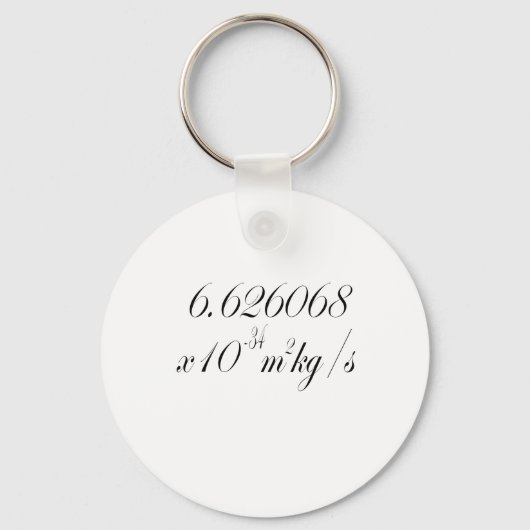 Planceconstante Sleutelhanger (Voorkant)