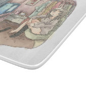 PLANCHE À DÉCOUPER さやしくじ　衣類のかけてある部屋の座椅子に座ってテレビを見ながら靴下をはいている女性のイラスト (Coin)