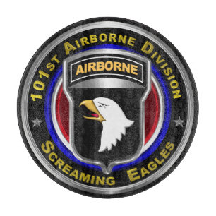 Planche À Découper 101e division aéroportée Screaming Eagles
