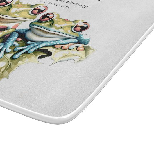 Planche À Découper 10 ans Mariage Anniversaire Jardin Décontractée fê (Coin)