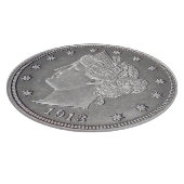 Planche À Découper 1913 Liberty Head Nickel Cutting Board (Coin)