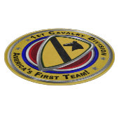 Planche À Découper 1re division de cavalerie « First Team » (Coin)