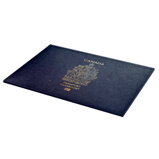 Planche À Découper [200] Couverture canadienne du passeport (Coin)