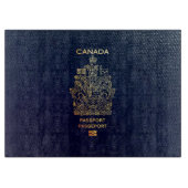 Planche À Découper [200] Couverture canadienne du passeport (Devant)