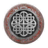 Planche À Découper [200] Croix du noeud d'argent celtique sacré (Devant)