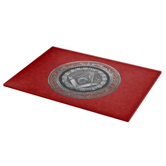Planche À Découper [200] Master Mason - Silver Square & Compass (Coin)
