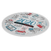 Planche À Découper 2020 Activités de quarantaine Cadeau commémoratif (Coin)