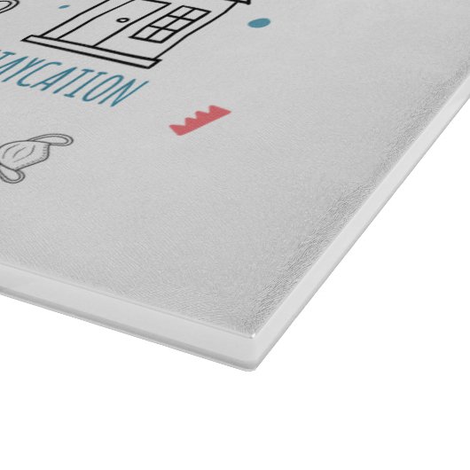 Planche À Découper 2020 Activités de quarantaine commémoratives (Coin)