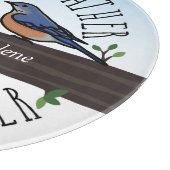 Planche À Découper 20e anniversaire du Mariage, Bluebirds of a Feathe (Coin)