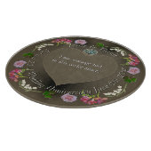 Planche À Découper 22e anniversaire du Mariage Floral (Coin)