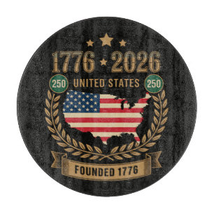 Planche À Découper 250e anniversaire États-Unis d'Amérique 250 USA
