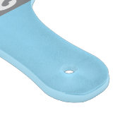 Planche À Découper 25e anniversaire argent floral bleu (Coin)