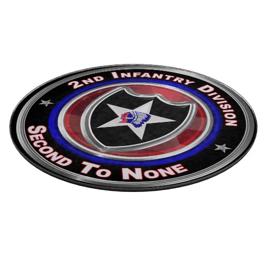 Planche À Découper 2e division d'infanterie "Seconde à zéro" (Coin)