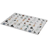 Planche À Découper 36 races de pigeons (Coin)