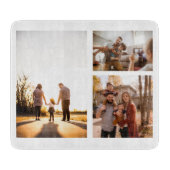 Planche À Découper 3 Collage photo personnalisé (Devant)