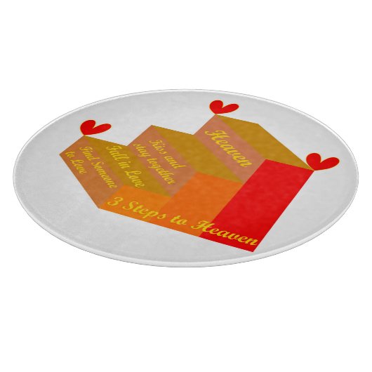 Planche À Découper 3 Étapes vers le ciel (Coin)