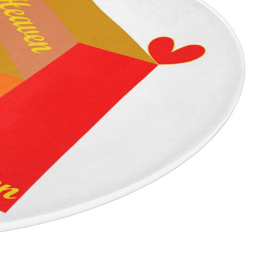 Planche À Découper 3 Étapes vers le ciel (Coin)