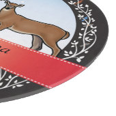 Planche À Découper 40e anniversaire Mariage personnalisé, Buck & Doe (Coin)