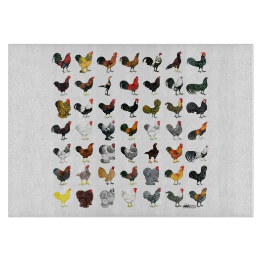 Planche À Découper 49 Coq (Devant)