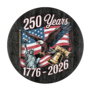 Planche À Découper 4 juillet Amérique États-Unis Aigle patriotique