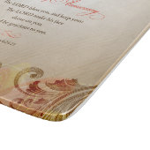 Planche À Découper 50e anniversaire du Mariage, Seigneur bénisse et g (Coin)