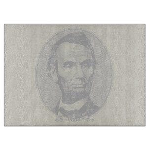 Planche À Découper $5 Dollar Argent du président Abraham Lincoln