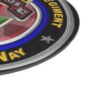 Planche À Découper 75e Régiment de Rangers "Les Rangers mènent le che (Coin)