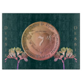 Planche À Découper 7e anniversaire Mariage Frésis en cuivre (Devant)