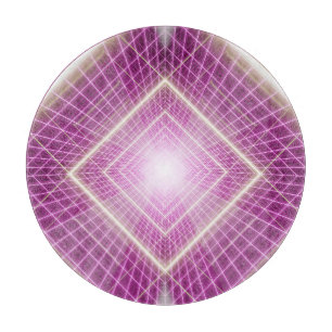 Planche À Découper 80s Rétro : Arrière - plan 3D Sci-Fi.