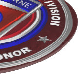 Planche À Découper 82e division aéroportée Airborne (Coin)