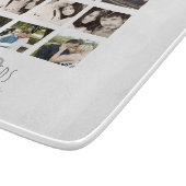 Planche À Découper 8 x PHOTO COLLAGE Newlywed Personalized WEDDING (Coin)