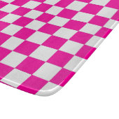 Planche À Découper à damiers rose et blanc (Coin)