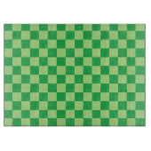 Planche À Découper à damiers vert (Devant)
