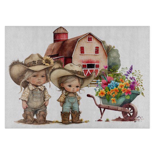 Planche À Découper À la ferme  (Devant)