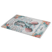Planche À Découper À ma petite-fille Elephant Idée cadeau d'anniversa (Coin)