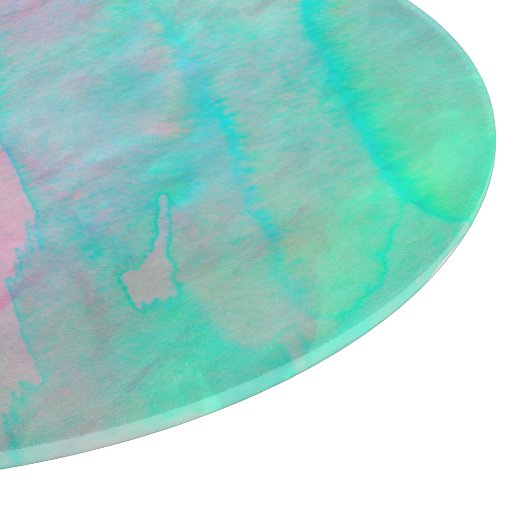 Planche À Découper Abalone Shell Aquarelle en pierre de perle (Coin)