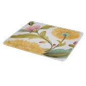 Planche À Découper Abbaye Carreaux floraux - Fleurs Jaunes (Coin)