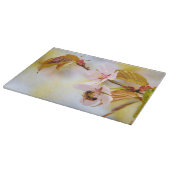 Planche À Découper Abeille Sur Une Fleur De Cerise (Coin)