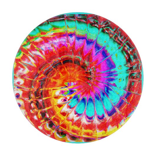 Planche À Découper Abrégations colorées Art Motif (Devant)