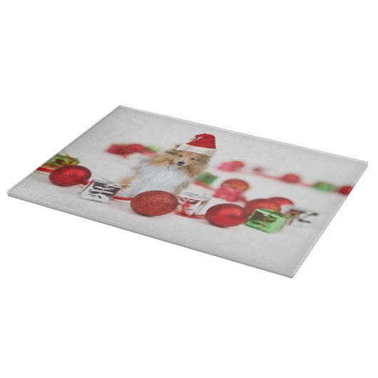 Planche À Découper Abris avec tableau de coupe ornementale de Noël (Coin)