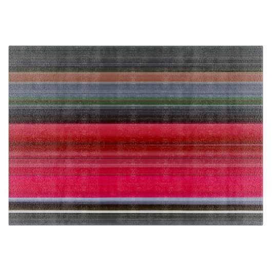Planche À Découper Abstract #1: Red and Grey (Devant)